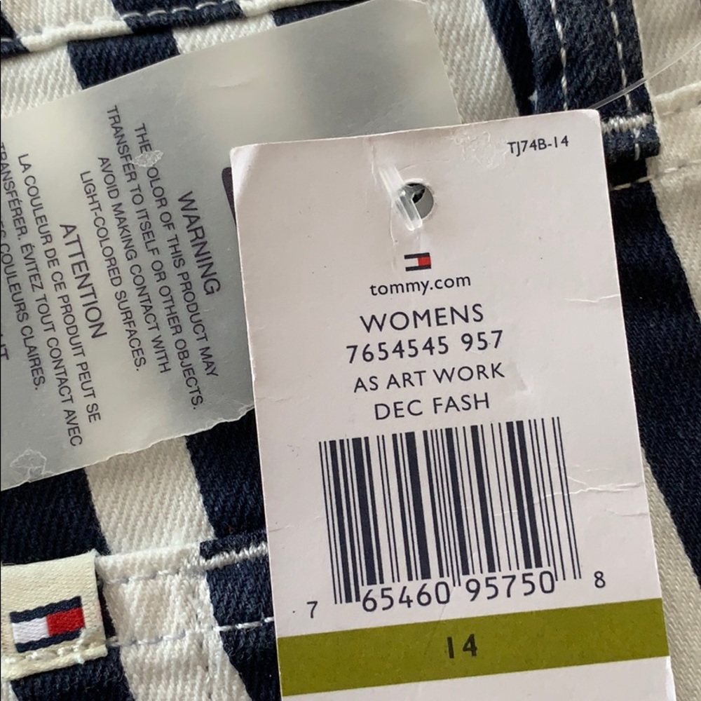 Tommy Hilfiger As Art Work Nautical Striped Skinny - Picture 6 of 8